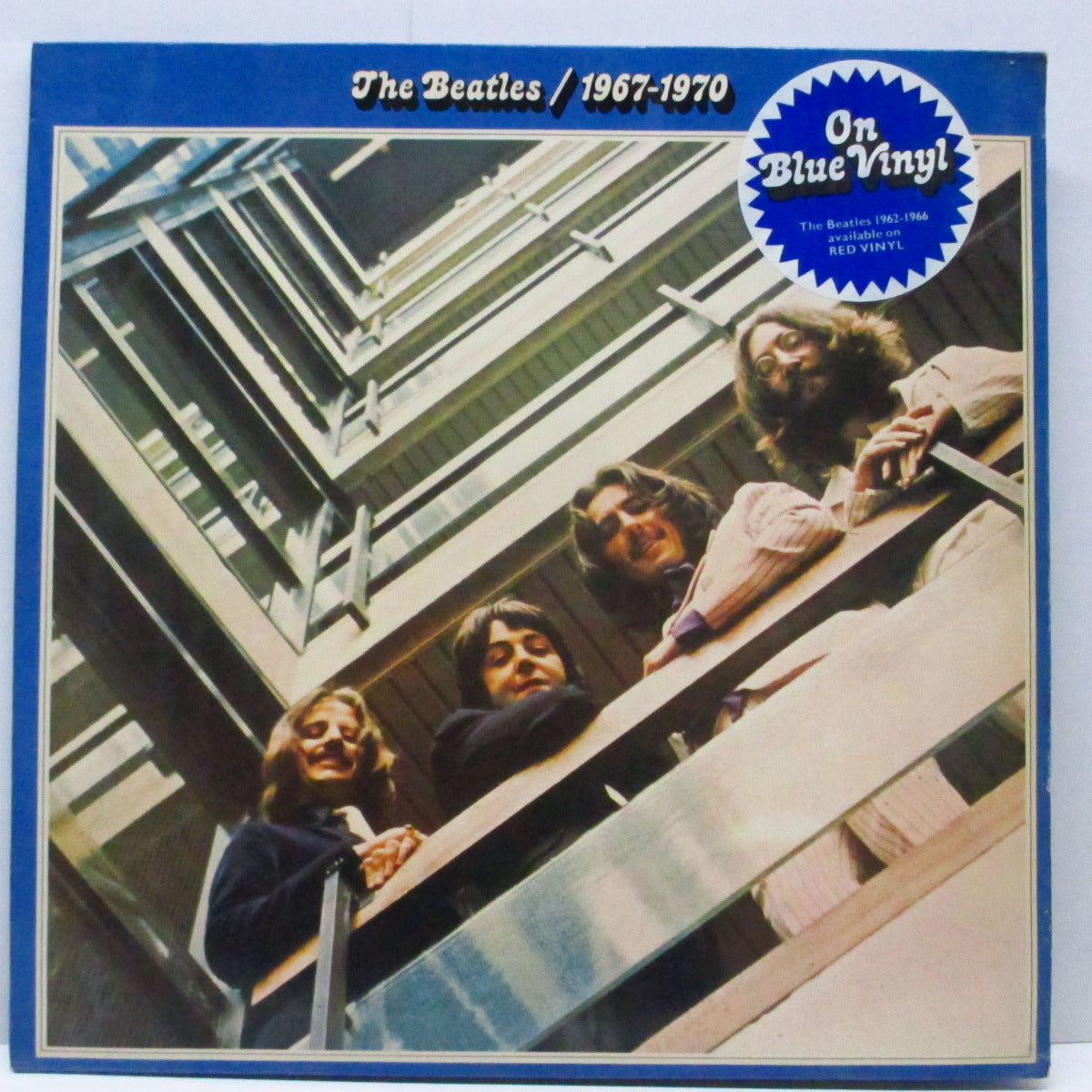 BEATLES (ビートルズ) - 1967-1970 (UK '78 再発ブルーヴァイナル・ステレオ 2xLP+インナー/Stickered CGS)