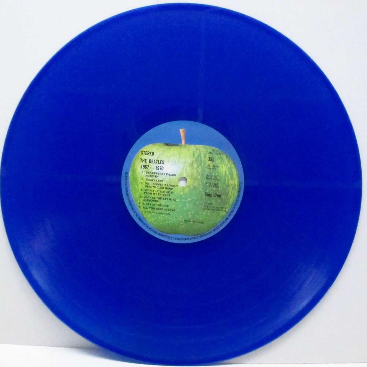 BEATLES (ビートルズ) - 1967-1970 (UK '78 再発ブルーヴァイナル・ステレオ 2xLP+インナー/Stickered CGS)