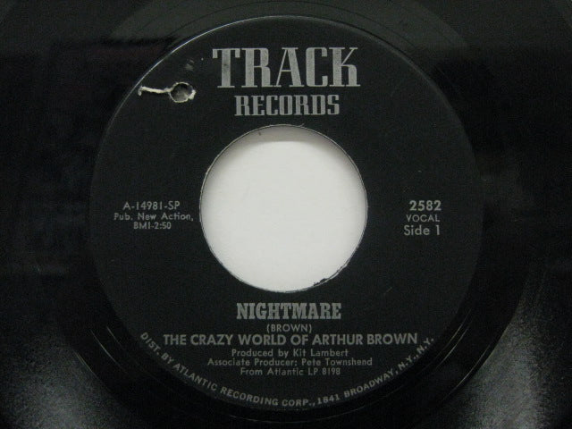 ARTHUR BROWN (THE CRAZY WORLD OF) - Nightmare / I Put A Smell On You(US:Orig)