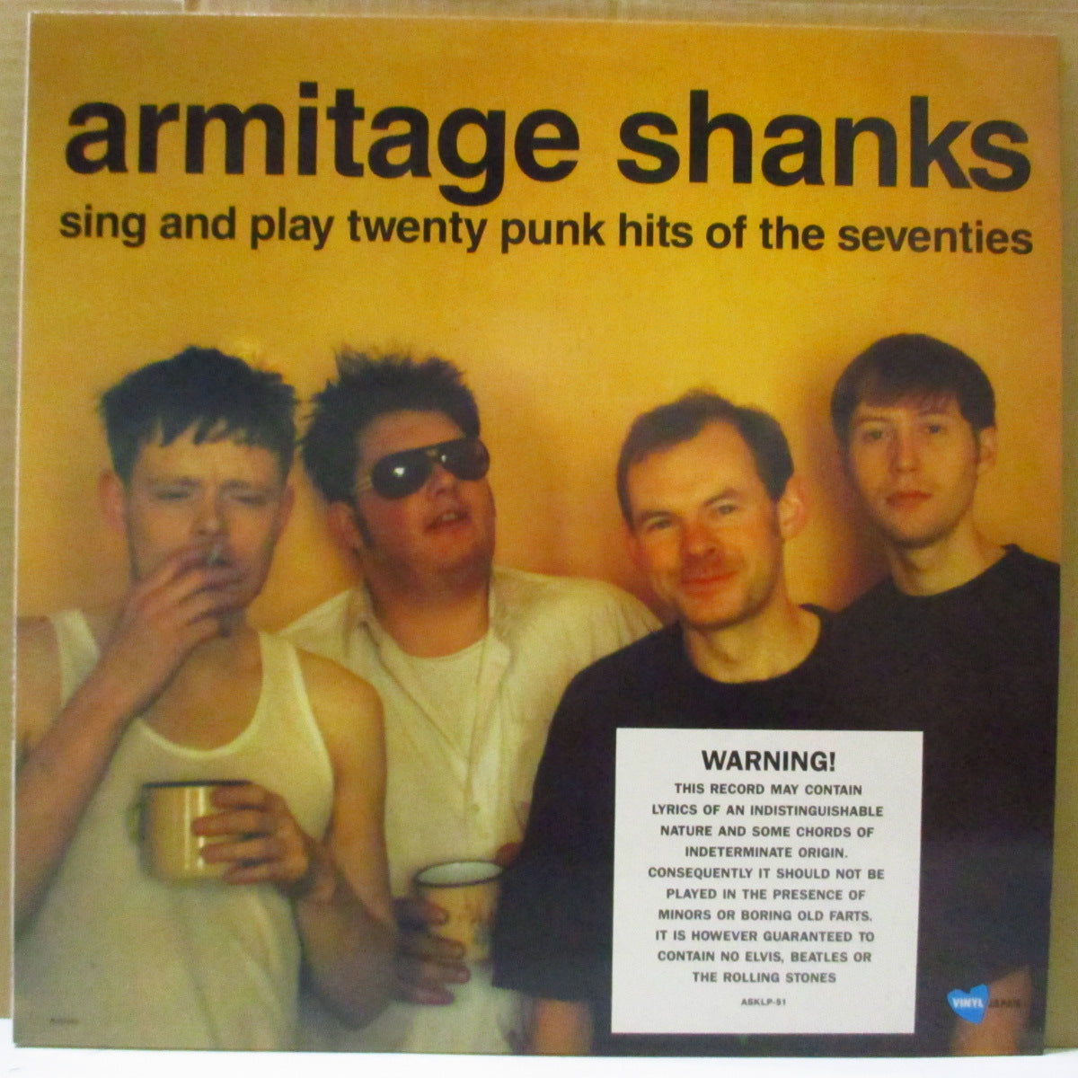 ARMITAGE SHANKS (アーミテイジ・シャンクス) - Sing And Play Twenty Punk Hits Of The