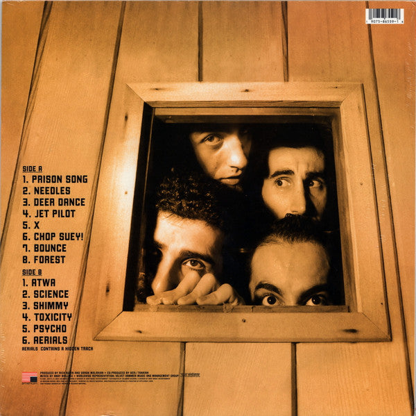 SYSTEM OF A DOWN (システム・オブ・ア・ダウン) - Toxicity (EU 限定復刻再発 LP/NEW)