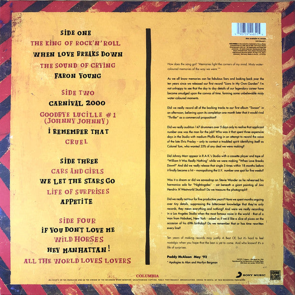 PREFAB SPROUT (プリファブ・スプラウト) - The Best Of Prefab Sprout (EU 限定復刻リマスター再発180グラム重量 2xLP/NEW)