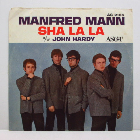 MANFRED MANN (マンフレッド・マン) - Sha La La / John Hardy (US オリジナル 7"/光沢ソフト紙ジャケ)