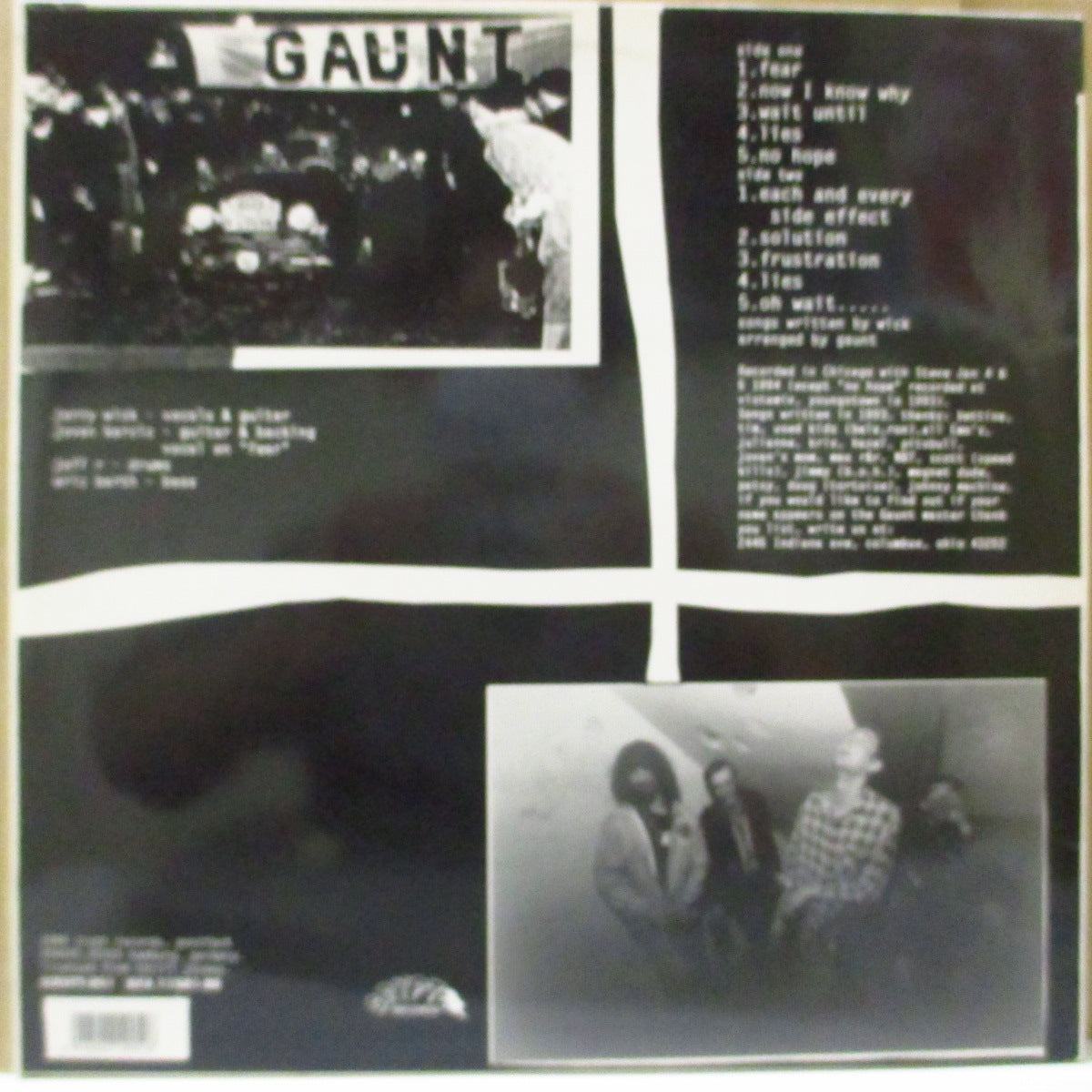 GAUNT (ゴーント) - Sob Story (German オリジナル LP)