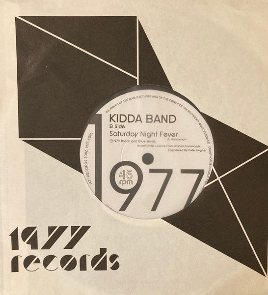 KIDDA BAND (キッダ・バンド) - Fighting My Way Back (Japan 限定正規再発 7"「廃盤 New」)