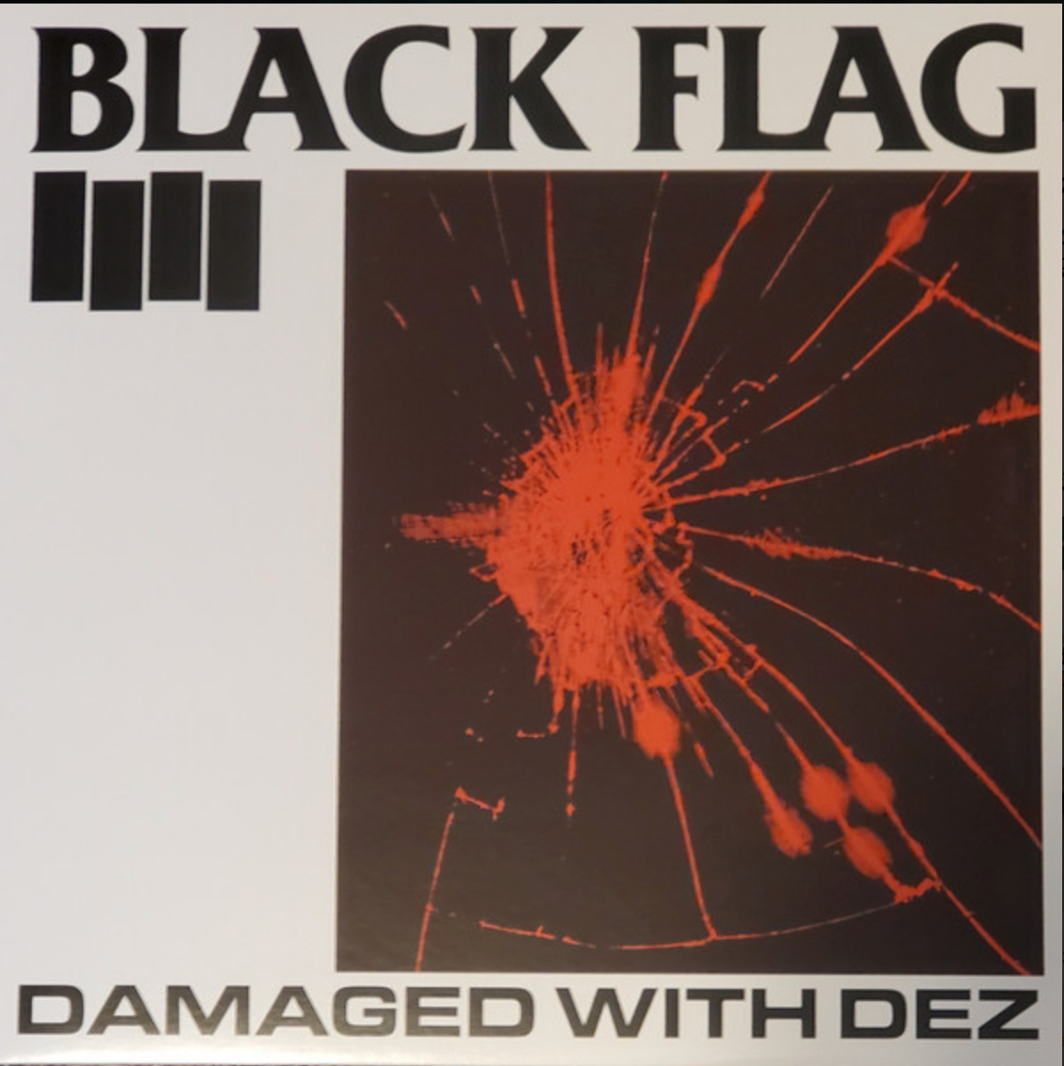 BLACK FLAG (ブラック・フラッグ) - Damaged With Dez (German 限定プレス LP/ New) デモ&アウトテイク!
