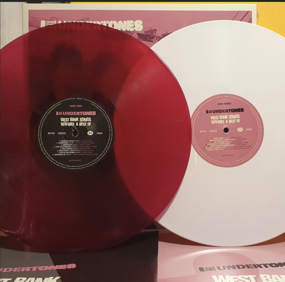 UNDERTONES, THE (ジ・アンダートンズ) - West Bank Songs 1978-1983: A Best Of (UK 限定再発パープル&レッドヴァイナル 2xLP/ New)