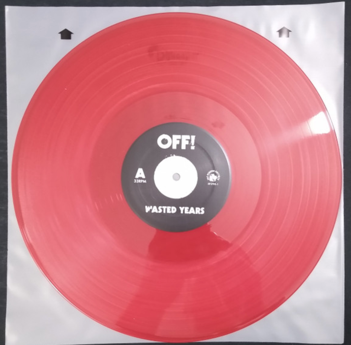 OFF! (オフ!) - Wasted Years (US 限定再発「レッドヴァイナル」/ New)