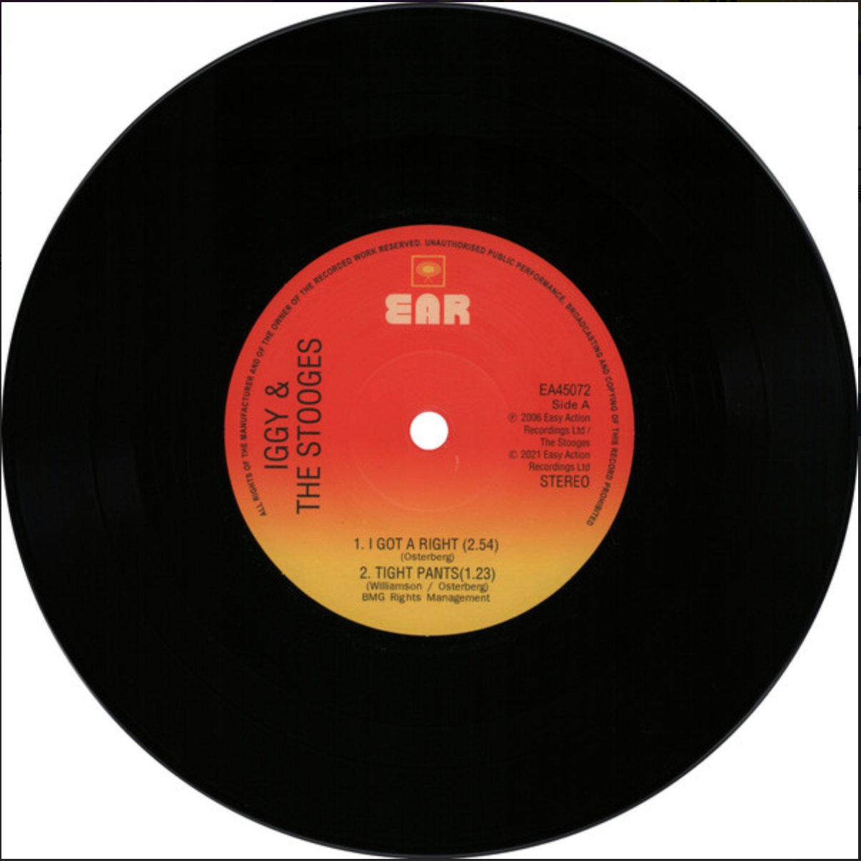 IGGY AND THE STOOGES (イギー & ザ・ストゥージーズ) - The London Sessions '72 (UK 720枚限定2x7"+見開ジャケ/ New) スタジオアウトテイク!