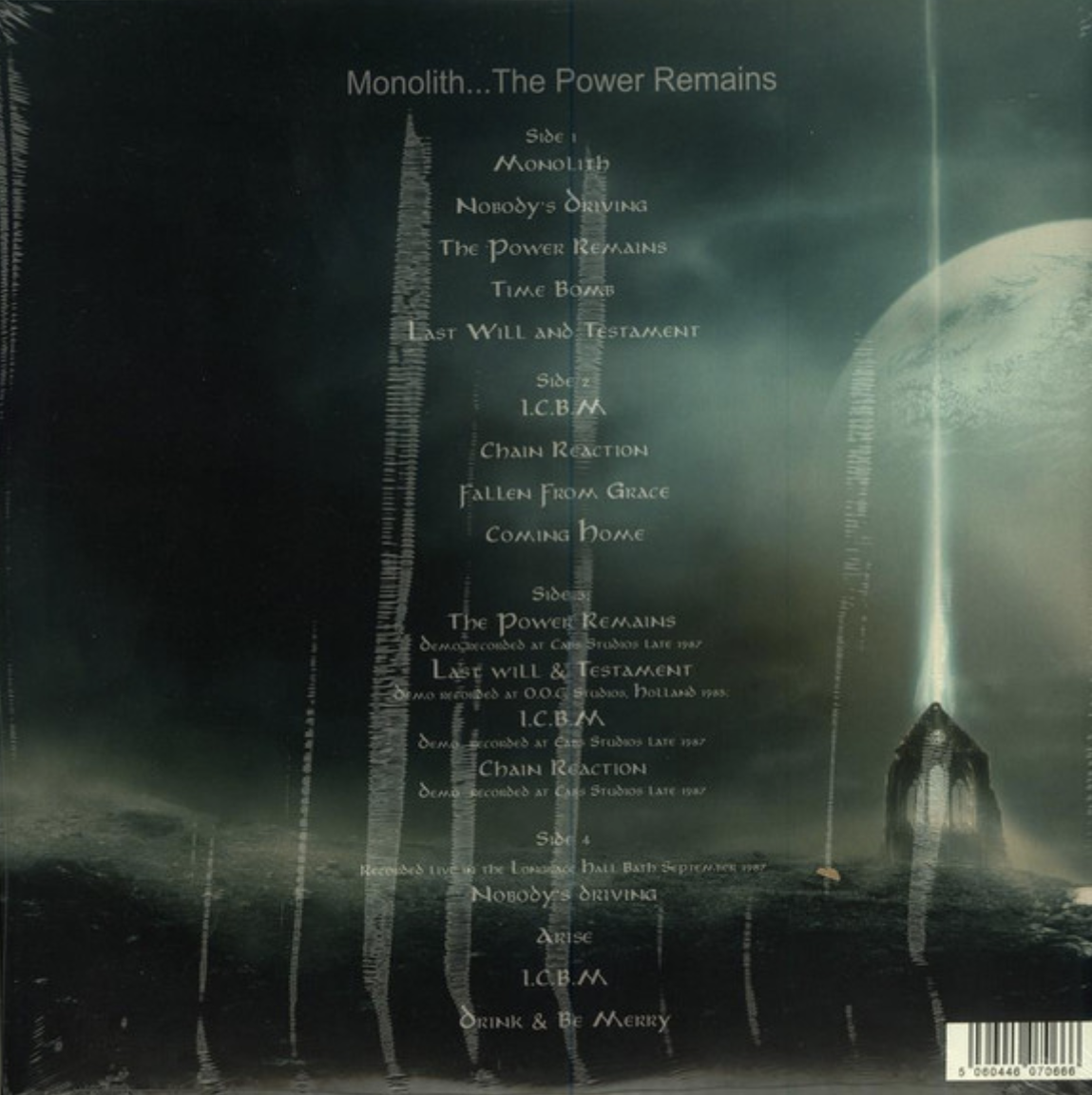 AMEBIX, THE (ジ・アメビックス) - Monolith... The Power Remains (UK 1,000 Ltd. RSD 2016 Reissue 180g 2xLP+GS/ New)