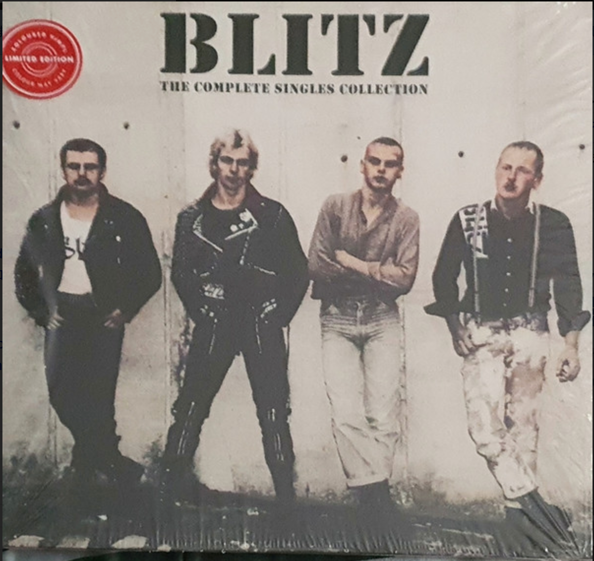 BLITZ, THE (ザ・ブリッツ) - The Complete Singles Collection (UK 限定再発「クリアヴァイナル」LP/ New) 見開きジャケ!