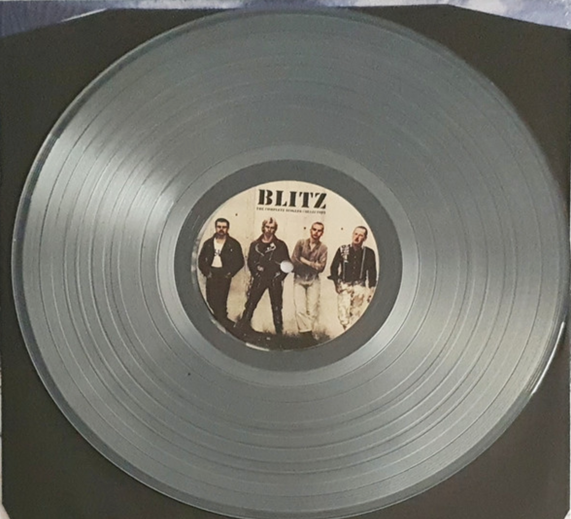 BLITZ, THE (ザ・ブリッツ) - The Complete Singles Collection (UK 限定再発「クリアヴァイナル」LP/ New) 見開きジャケ!