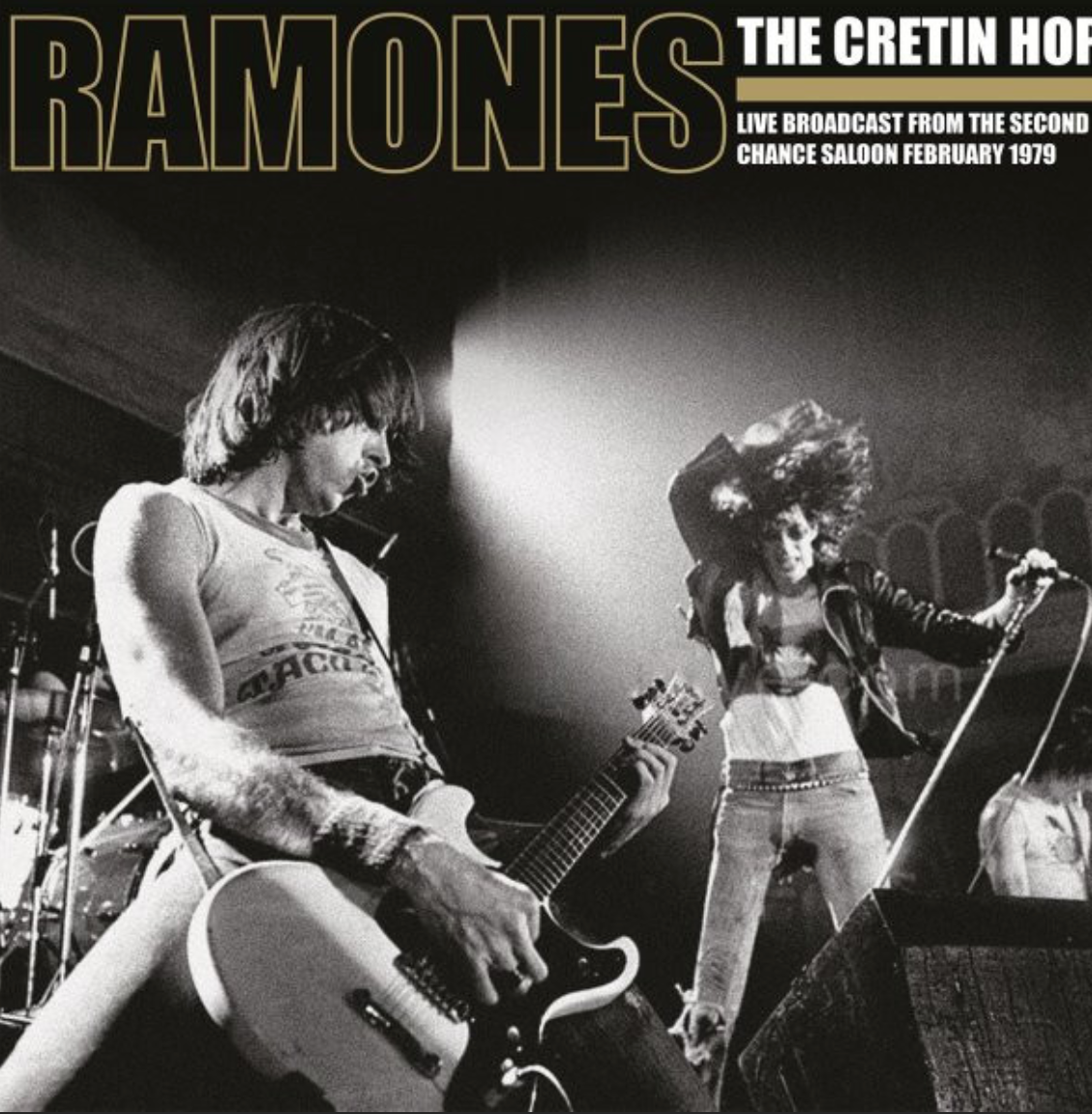 RAMONES (ラモーンズ) - The Cretin Hop: Live Broadcast From The Second Chance Saloon February 1979 (EU 限定クリア&レッド・スプラッターヴァイナル 2xLP/ New)
