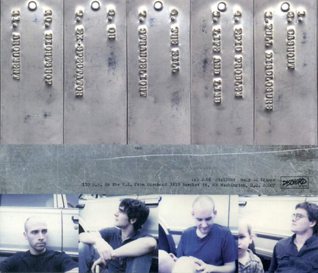 FUGAZI (フガジ) - The Argument (US 「正規」限定プレス再発 CD/New) '01年6thフルアルバム !