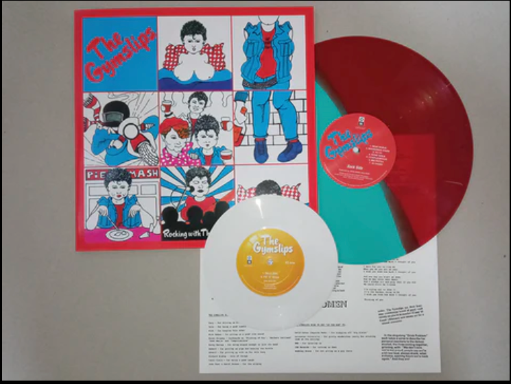 GYMSLIPS, THE (ザ・ジムスリップス) - Rocking With The Renees (UK 限定再発ブルー&レッドヴァイナルLP+ホワイトヴァイナル 7"/ New)