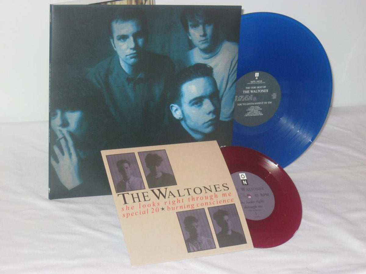 WALTONES, THE (ザ・ウォルトーンズ) - You've Gotta Hand It To 'Em - The Very Best Of (UK 500枚限定復刻再発ブルーヴァイナル LP+7"/NEW)