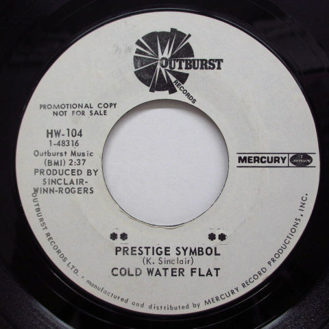 COLD WATER FLAT - Push Me Baby (Promo)