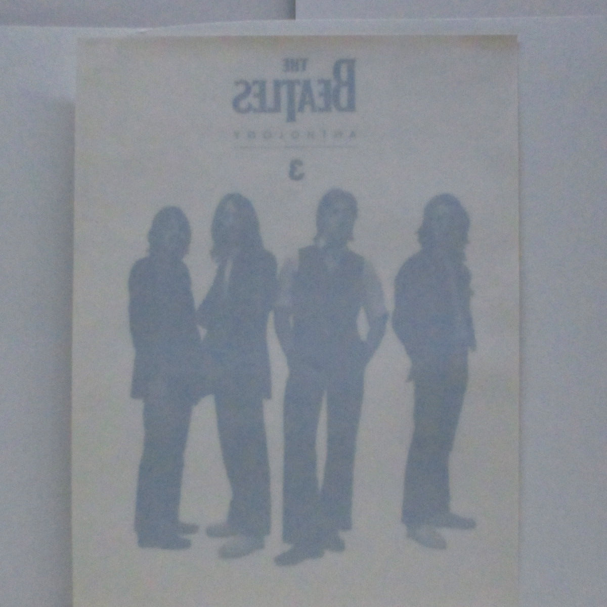 BEATLES (ビートルズ) - Anthology 3 Promo Window Sticker (US Promo Window Sticker)