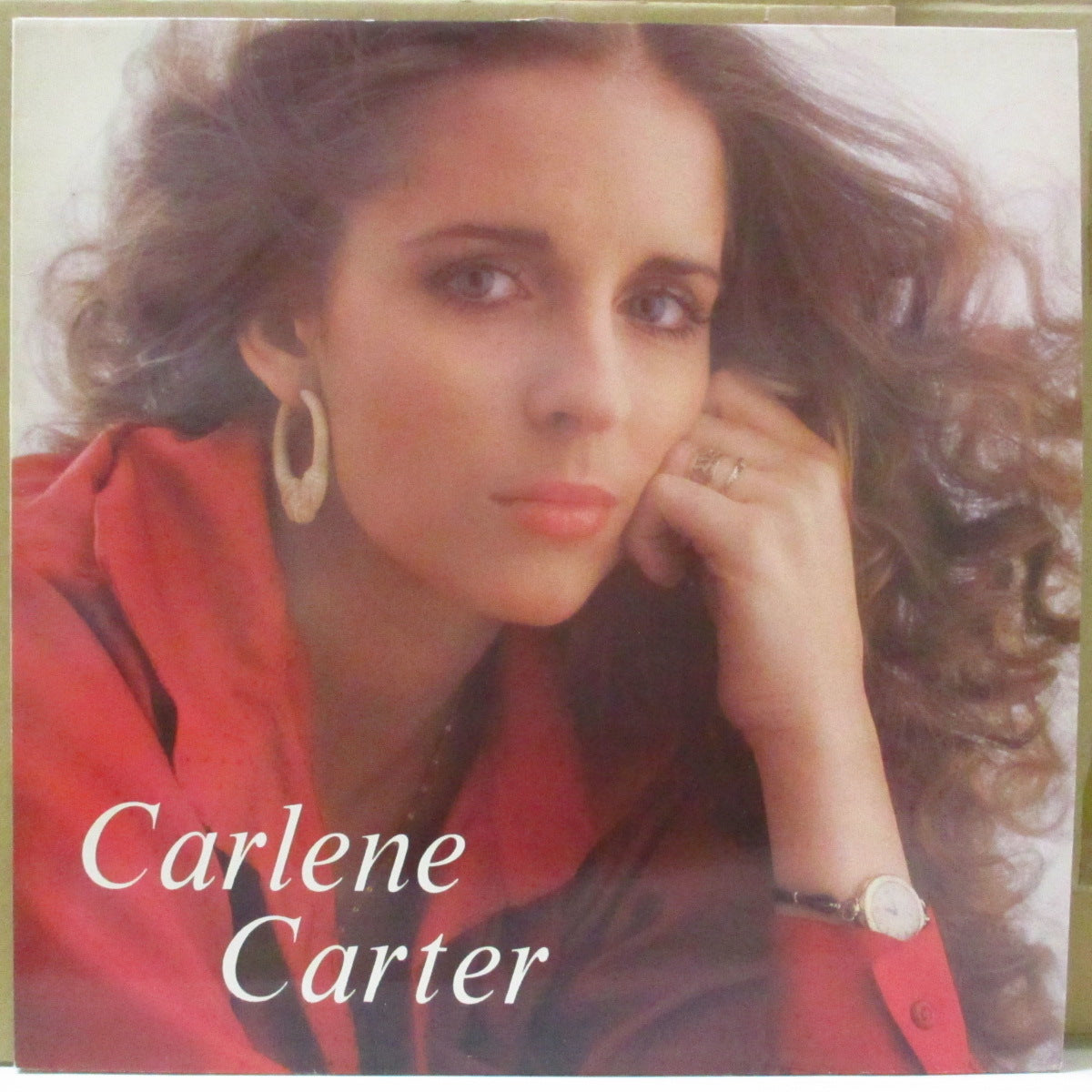 CARLENE CARTER (カレン・カーター) - S.T. <1st Album> (UK オリジナル LP+光沢固紙インナー)