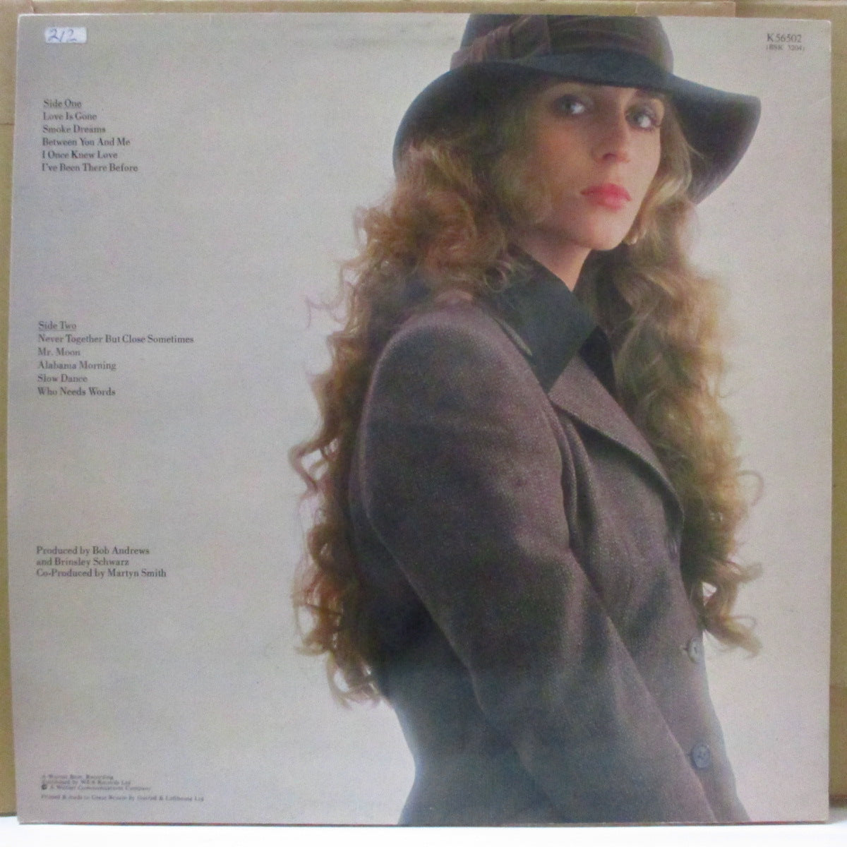 CARLENE CARTER (カレン・カーター) - S.T. <1st Album> (UK オリジナル LP+光沢固紙インナー)