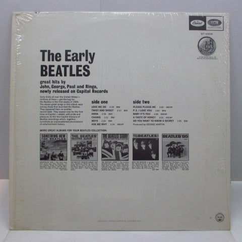 BEATLES (ビートルズ) - The Early Beatles (US '69 Re Green Lbl.Stereo LP)