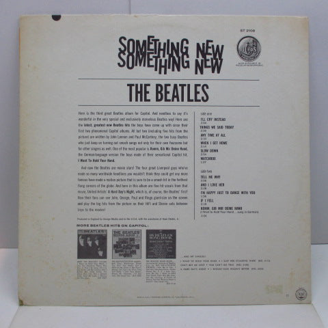 BEATLES (ビートルズ) - Something New (US '69 Re Green Lbl.Stereo LP)