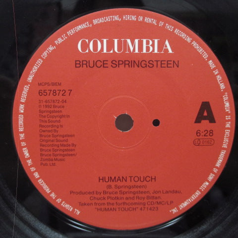 BRUCE SPRINGSTEEN-Human Touch (Dutch Orig.7 "+ PS)