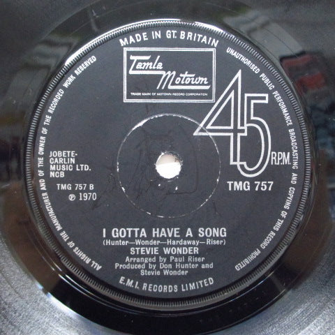 STEVIE WONDER (スティーヴィー・ワンダー) - Heaven Help Us All (UK Orig)