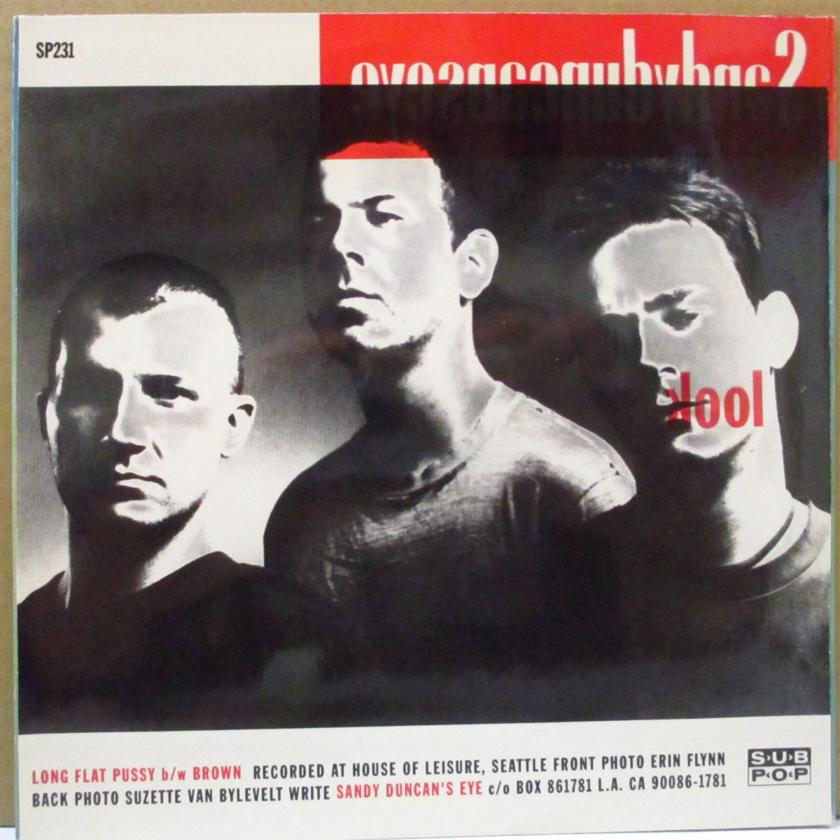 SANDY DUNCAN'S EYE (サンディ・ダンカンズ・アイ) - Don't Look Here, The Joke Is In Your Hand (US Orig.7")