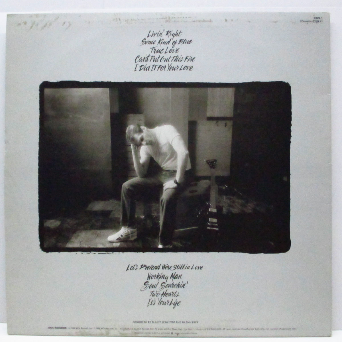 GLENN FREY (グレン・フライ) - Soul Searchin' (OZ オリジナル LP+インナー)