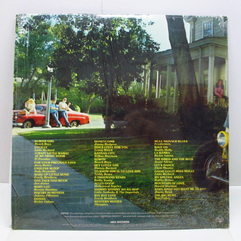 V.A. (O.S.T. アメグラ第三弾) - American Graffiti Vol.3 (US 80's 再発「青空色・虹ラベ」ステレオ 2xLP)