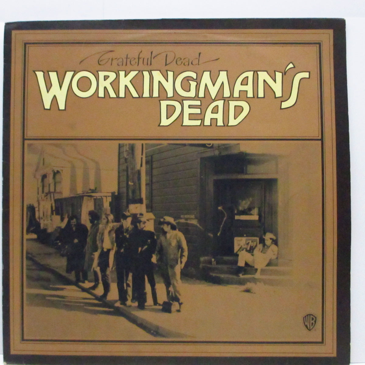 GRATEFUL DEAD (グレイトフル・デッド) - Workingman's Dead (UK 初回オリジナル「オレンジラベ」LP/再発「K 46049」ジャケ)