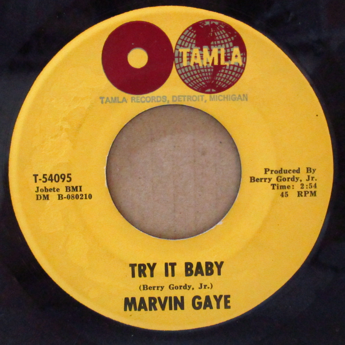 MARVIN GAYE (マーヴィン・ゲイ) - Try It Baby / If My Heart Could Sing (US Orig.7")