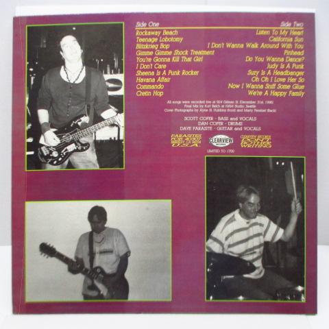 PARASITES, THE (パラサイツ) - It's Alive (US Ltd.Black Vinyl LP+Insert)