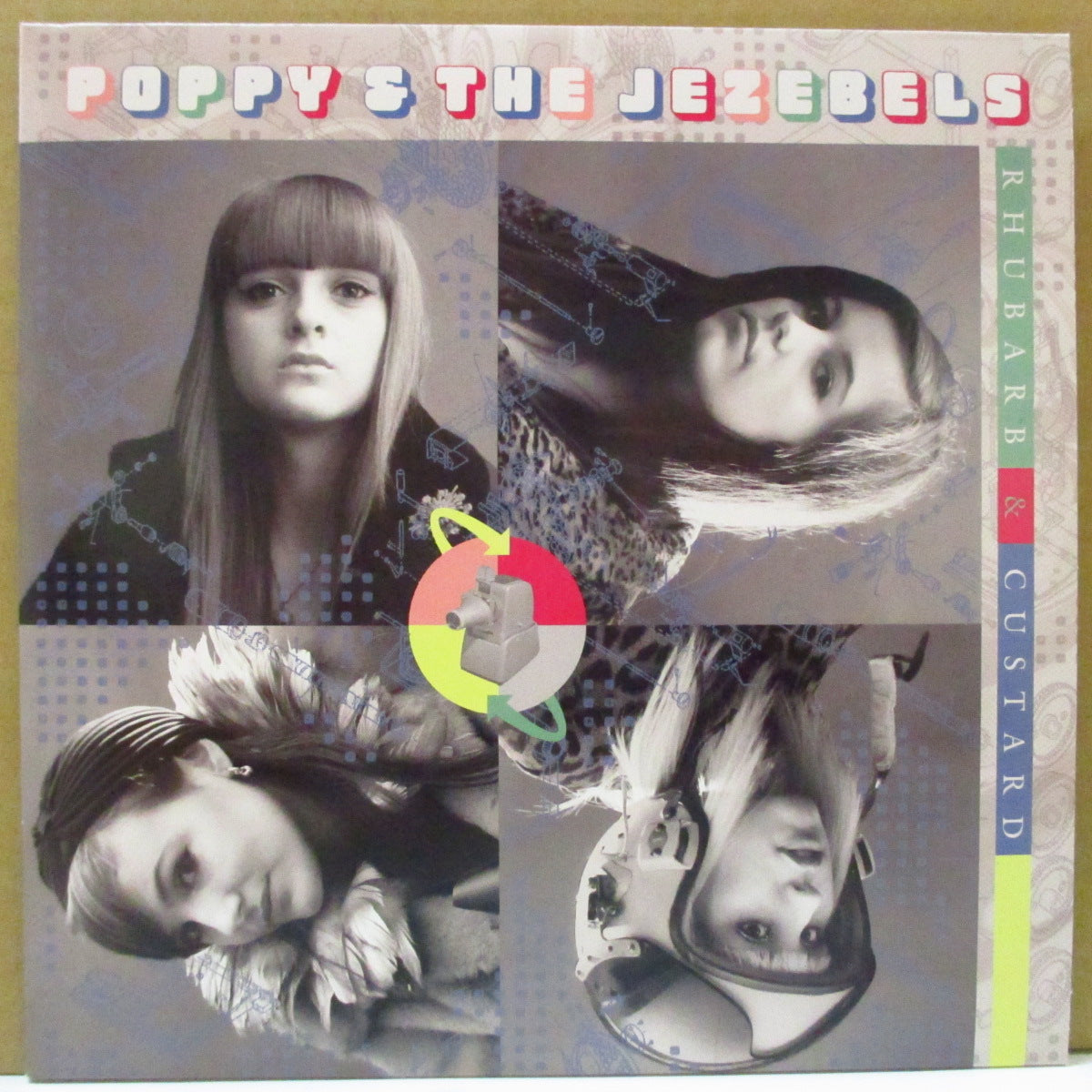 POPPY & THE JEZEBELS (ポッピー&ザ・ジェゼベルズ) - Rhubarb & Custard (UK Orig.7")