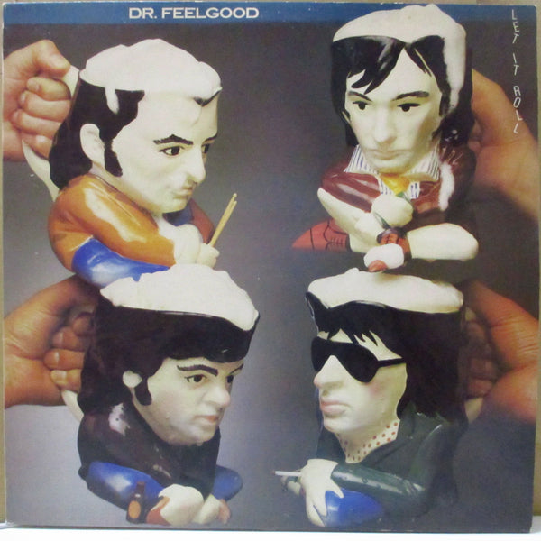 DR.FEELGOOD (ドクター・フィールグッド)  - Let It Roll (UK オリジナル LP/上部青色（ミスプレス？）光沢ジャケ)