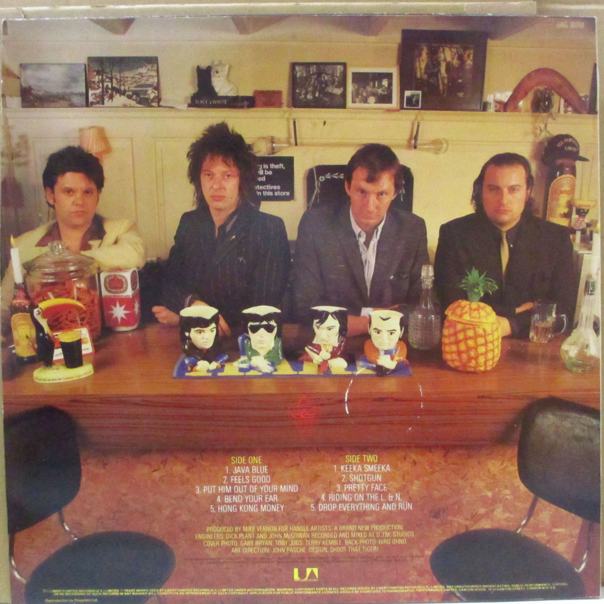 DR.FEELGOOD (ドクター・フィールグッド) - Let It Roll (UK オリジナル LP/上部青色(ミスプレス?)光沢ジャケ)