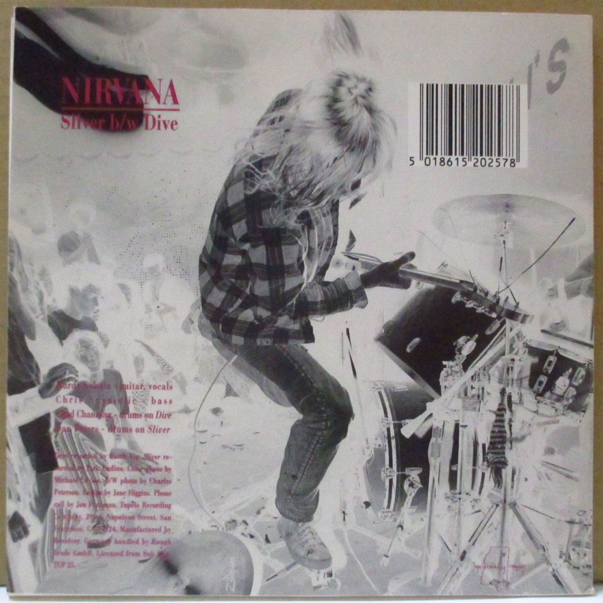 NIRVANA (ニルヴァーナ) - Sliver (UK Limited Green Vinyl 7"/GS)