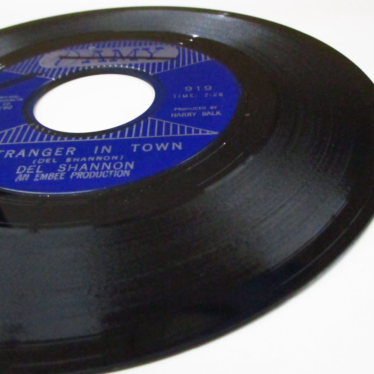 DEL SHANNON (デル・シャノン) - Stranger In Town (US Orig.Blue Plastic Label 7")