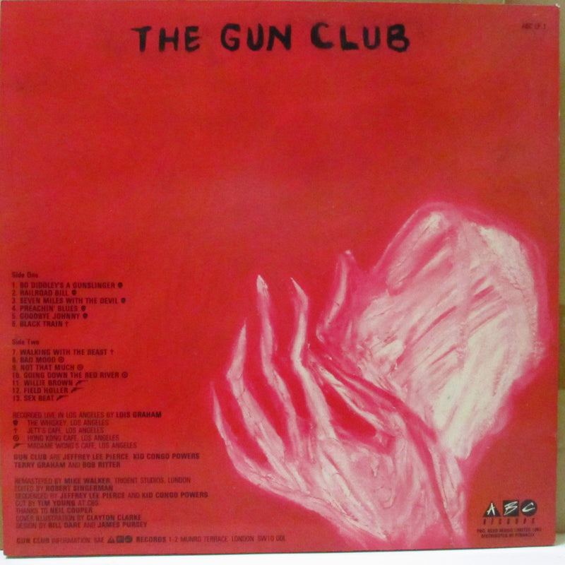 GUN CLUB, THE (ザ・ガン・クラブ)  - The Birth, The Death, The Ghost (UK オリジナル LP+「N43/3/3」プレーンインナー)