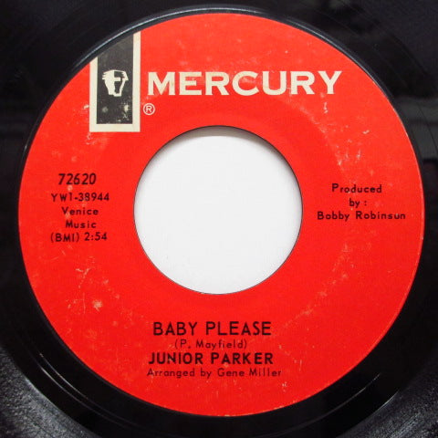 JUNIOR PARKER(LITTLE JUNIOR PARKER) (ジュニア・パーカー) - Just Like A Fish / Baby Please