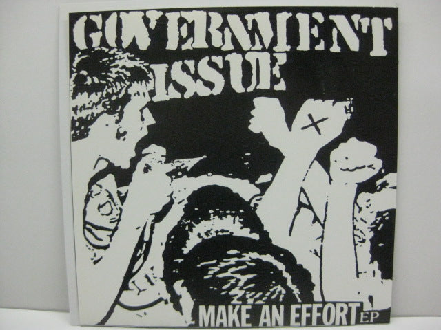 GOVERNMENT ISSUE - Make An Effort EP (US '96 Re Marble Vinyl 7")