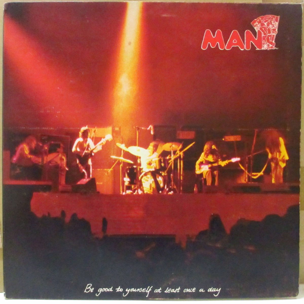 MAN (マン) - Be Good To Yourself At Least Once A Day (German オリジナル LP+ファミリーツリーインナー/見開きマップ・ジャケ)