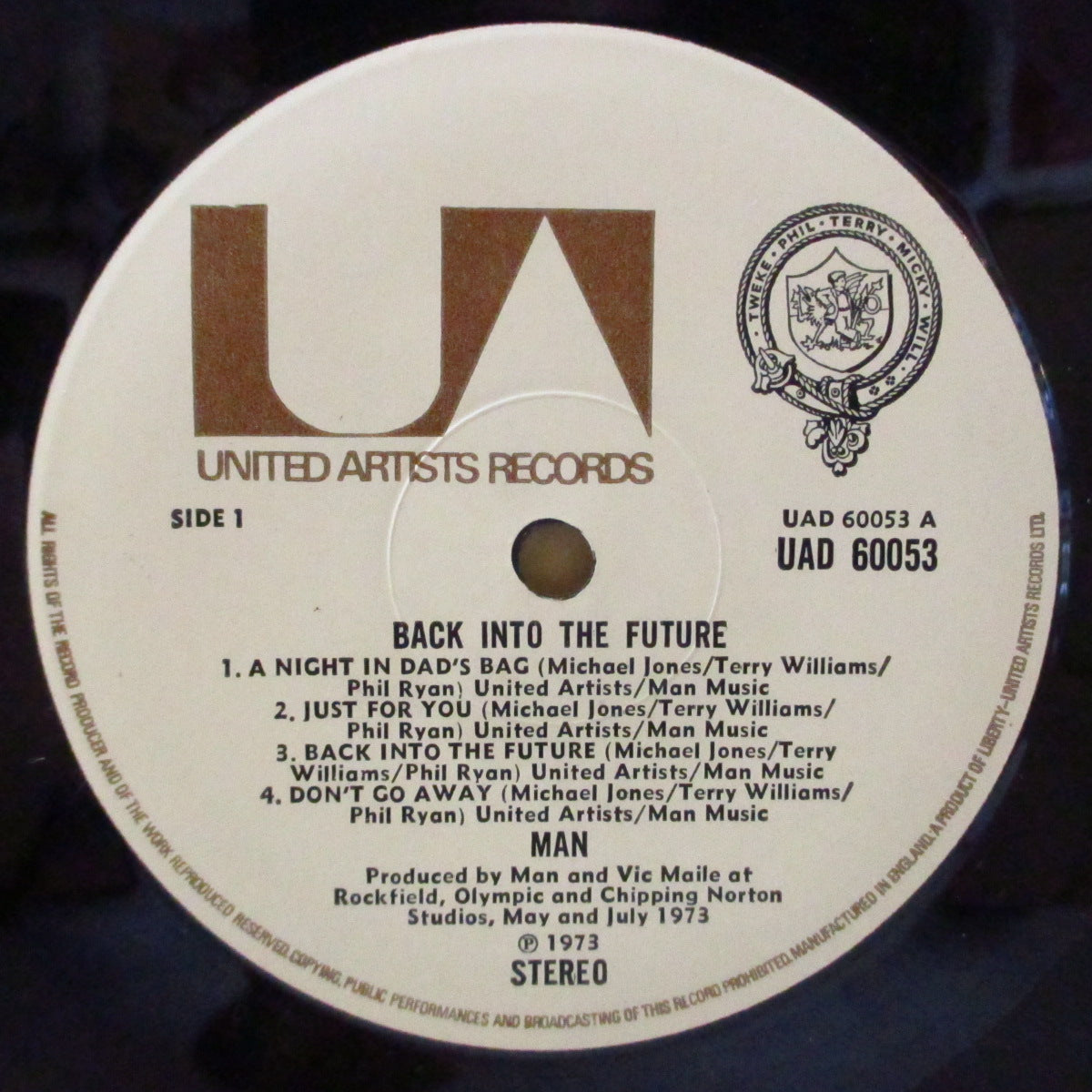 MAN (マン) - Back Into The Future (UK オリジナル 2xLP/両面コーティング見開きジャケ)