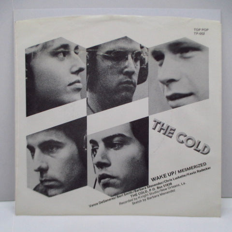 COLD, THE (ザ ・コールド) - Mesmerized / Wake Up (US オリジナル 7"+マットソフト紙ジャケ) ニュー・オーリンズ・パワーポップ!レア2ndシングル!