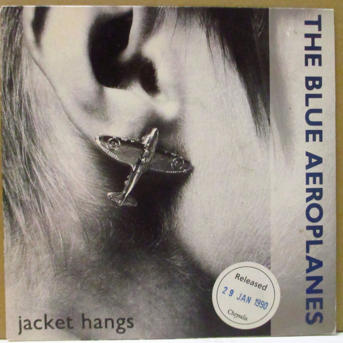 BLUE AEROPLANES, THE (ザ・ブルー・エアロプレインズ) - Jacket Hangs (UK Orig.7"+Promo Stickered PS)