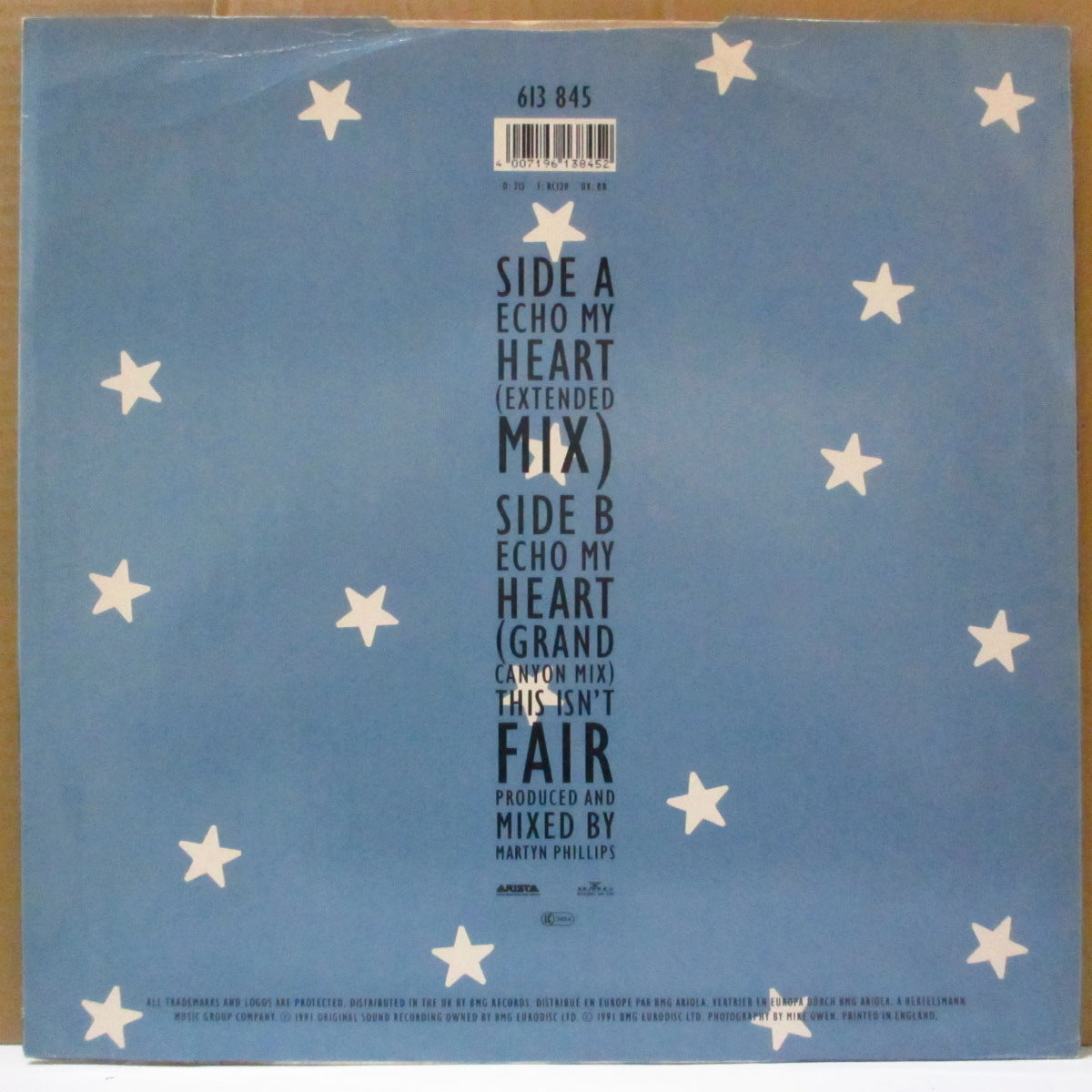 LINDY LAYTON (リンディ・レイトン) - Echo My Heart +2 (UK オリジナル 12")