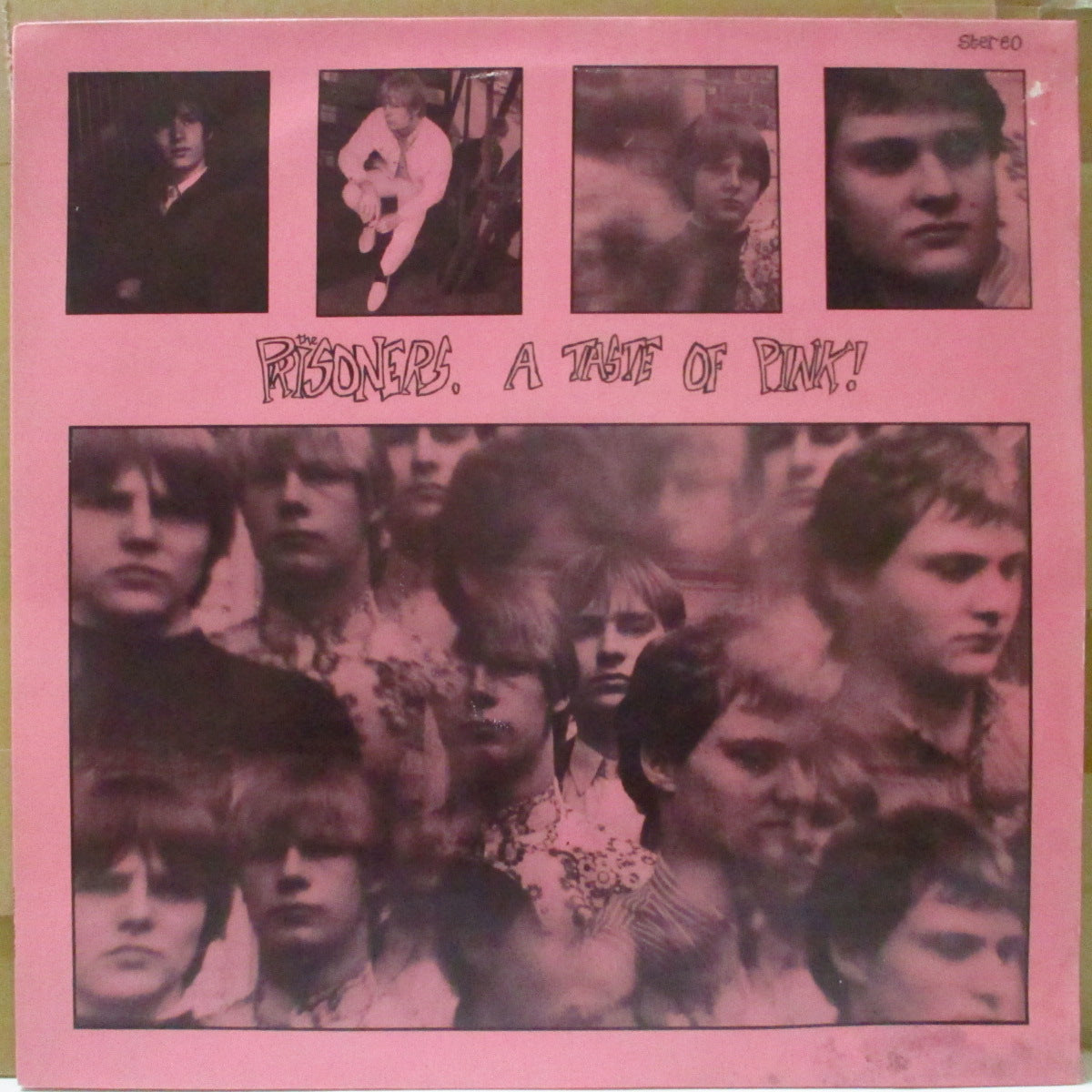 PRISONERS, THE (ザ・プリズナーズ) - A Taste Of Pink (UK 80's 限定再発「ピンクヴァイナル」 LP/光沢ピンクジャケ)