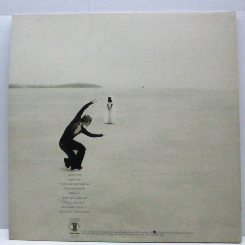 JONI MITCHELL (ジョニ・ミッチェル)  - Hejira (UK オリジナル LP+インナー/エンボス見開ジャケ)