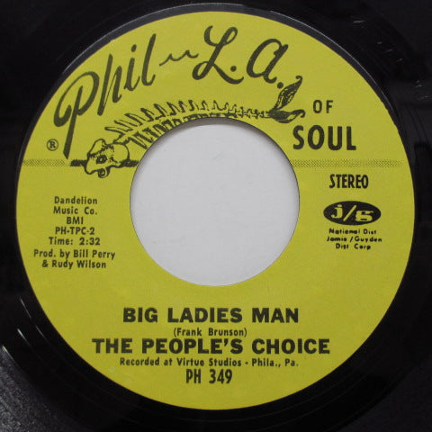 PEOPLE'S CHOICE (ピープルズ・チョイス) - I Likes To Do It (Orig)